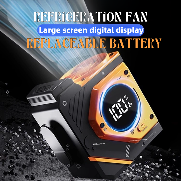 2024 New Vibrant Durable Multi-Function Waist Cooling Fan